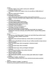 Antikinė literatūra, egzaminų klausimai 6 puslapis