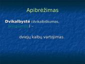 Dvikalbystė ir daugiakalbystė 3 puslapis