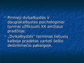 Dvikalbystė ir daugiakalbystė 8 puslapis