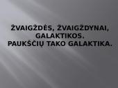 Žvaigždės, žvaigždynai, galaktikos