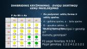 Paveldimosios informacijos perdavimas. Genetika 6 puslapis