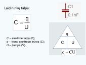 Kondensatoriai. Skaidrės 13 puslapis