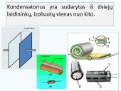 Kondensatoriai. Skaidrės 4 puslapis
