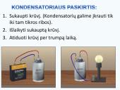 Kondensatoriai. Skaidrės 7 puslapis