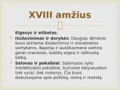 Elgesio ir stalo etiketo pokyčiai XVIII–XIX a. 2 puslapis