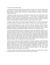 J. Savickio novelės „Fleita“ analizavimas