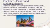 Vokiečių kalba pristatymas apie miestą. Frankfurt 3 puslapis