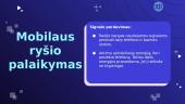 Mobilusis ryšys (pristatymas) 12 puslapis