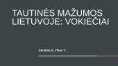 Tautinės mažumos Lietuvoje: vokiečiai