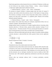 Krovinių vežimo organizavimas 15 puslapis