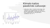 Klimato kaita Lietuvoje (skaidrės) 3 puslapis