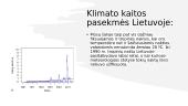 Klimato kaita Lietuvoje (skaidrės) 4 puslapis