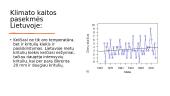 Klimato kaita Lietuvoje (skaidrės) 6 puslapis
