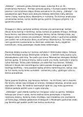 Kalbėjimas remiantis „Odisėja“ 