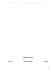 Transporto logistika „Vytauto Krištopaičio individualioje įmonėje“ 5 puslapis