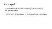 Indikatoriai ir pH skalė 13 puslapis