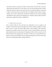 Can the smoking ban help individuals to give up their smoking habits 5 puslapis