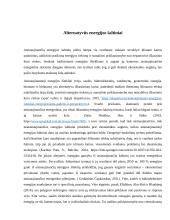 Alternatyvūs energijos šaltiniai