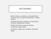 Pastangos atkurti Lietuvos nepriklausomybę. Skaidrės 6 puslapis