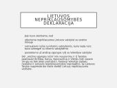 Pastangos atkurti Lietuvos nepriklausomybę. Skaidrės 9 puslapis