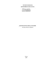 Kontracepcija mūsų gyvenime