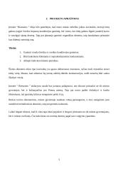 Verslo planas „Riestainis“. Technologijų mokyklinio brandos egzamino darbo aprašas 4 puslapis