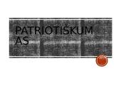 Patriotiškumas literatūroje