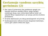 Geriamo vandens kokybės ir paviršinio vandens kokybės teisinis reglamentas 9 puslapis
