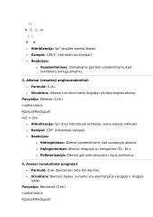 Organinės chemijos santrauka 2 puslapis