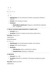 Organinės chemijos santrauka 3 puslapis