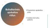 Buhalterinės apskaitos pagrindai. Skaidrės 3 puslapis