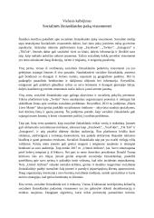 Socialinės žiniasklaidos įtaka visuomenei