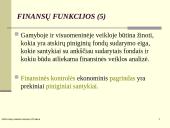 Finansų samprata, reikšmė ir jų funkcijos 14 puslapis