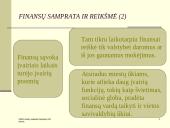 Finansų samprata, reikšmė ir jų funkcijos 2 puslapis