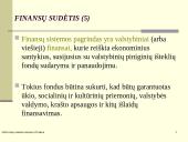 Finansų samprata, reikšmė ir jų funkcijos 20 puslapis