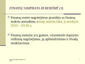 Finansų samprata, reikšmė ir jų funkcijos 3 puslapis