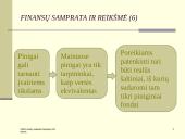 Finansų samprata, reikšmė ir jų funkcijos 6 puslapis