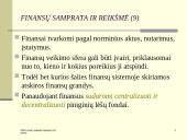 Finansų samprata, reikšmė ir jų funkcijos 9 puslapis