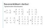 Determinantai. Skaidrės 11 puslapis