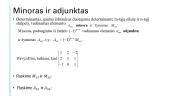 Determinantai. Skaidrės 8 puslapis