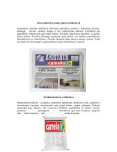 Reklama, pardavimas ir prekyba. Praktiniai darbai 14 puslapis