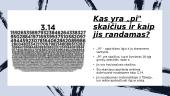 Projektas apie skaičių  ,,pi" 2 puslapis