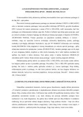 Reklamos tyrimas: dienraščio "15 minučių" pirmasis puslapis 8 puslapis