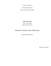 Skaitymas: metodai, nauda, efektyvumas