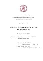 Degiųjų skalūnų dujų komunikacija Lietuvos naujienų portaluose