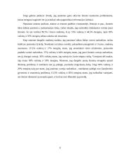 Sociologijos tyrimas: studentų nuomonė apie narkotikų vartojimo priežastis ir pasekmes 9 puslapis