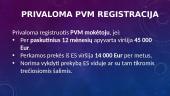 Pridėtinės vertės mokestis (PVM) (skaidrės) 15 puslapis