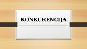 Konkurencija (skaidrės)