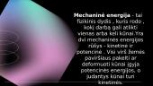 Energija, jos rūšys ir virsmai 5 puslapis