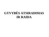 Gyvybės atsiradimas ir raida. Evoliucija 2 puslapis